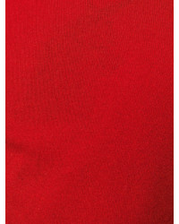 roter Pullover mit einem Rundhalsausschnitt von Pringle