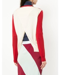 roter Pullover mit einem Rundhalsausschnitt von Marni