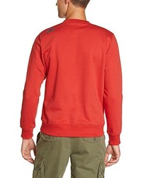 roter Pullover mit einem Rundhalsausschnitt von Oxbow