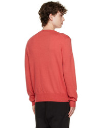 roter Pullover mit einem Rundhalsausschnitt von Vivienne Westwood