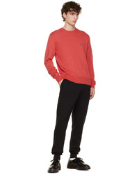 roter Pullover mit einem Rundhalsausschnitt von Vivienne Westwood