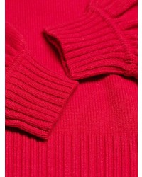 roter Pullover mit einem Rundhalsausschnitt von Chloé