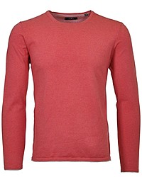 roter Pullover mit einem Rundhalsausschnitt von RAGMAN
