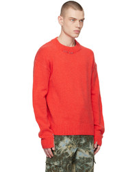 roter Pullover mit einem Rundhalsausschnitt von ALTU