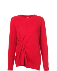 roter Pullover mit einem Rundhalsausschnitt von Sies Marjan
