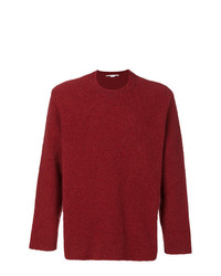 roter Pullover mit einem Rundhalsausschnitt von Stella McCartney