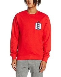 roter Pullover mit einem Rundhalsausschnitt von TOFFS RETRO FOOTBALL