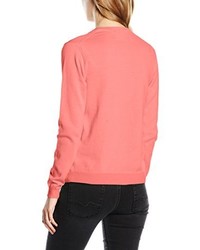 roter Pullover mit einem V-Ausschnitt von GANT