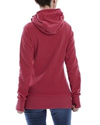 roter Pullover mit einer Kapuze von Bench