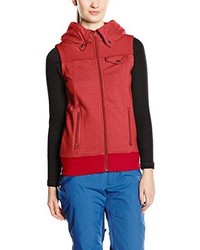 roter Pullover mit einer Kapuze von Burton