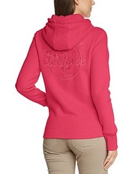 roter Pullover mit einer Kapuze von Chiemsee