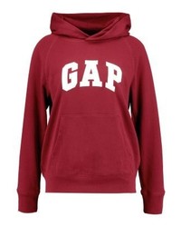 roter Pullover mit einer Kapuze von Gap