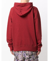roter Pullover mit einer Kapuze von Etoile Isabel Marant