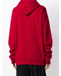 roter Pullover mit einer Kapuze von Isabel Marant Etoile