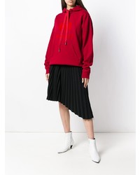 roter Pullover mit einer Kapuze von Isabel Marant Etoile