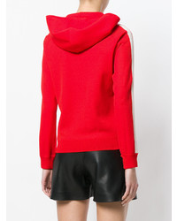 roter Pullover mit einer Kapuze von Isabel Marant Etoile