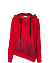 roter Pullover mit einer Kapuze von NO KA 'OI
