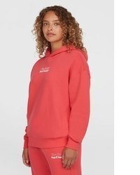 roter Pullover mit einer Kapuze von O'Neill