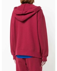 roter Pullover mit einer Kapuze von Proenza Schouler