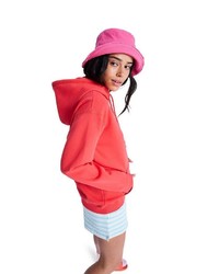 roter Pullover mit einer Kapuze von Roxy