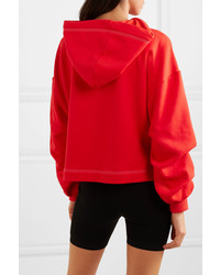 roter Pullover mit einer Kapuze von The Range