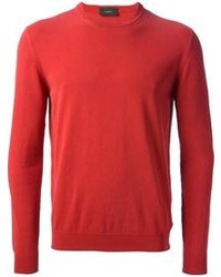 roter Pullover