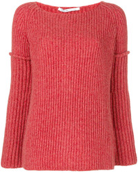 roter Pullover von Agnona