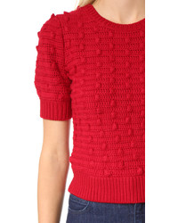 roter Pullover von Alice + Olivia