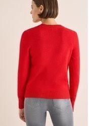 roter Pullover von Cecil