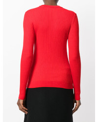 roter Pullover von Courreges