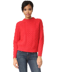 roter Pullover von Demy Lee