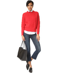 roter Pullover von Demy Lee