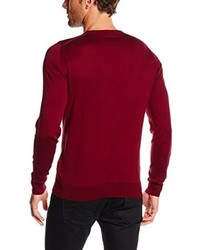 roter Pullover von John Smedley