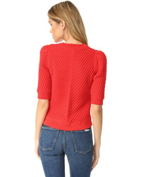 roter Pullover von Rebecca Taylor