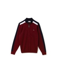 roter Pullover von Lacoste