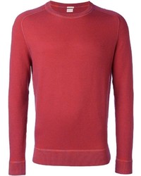 roter Pullover von Massimo Alba