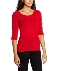 roter Pullover von Morgan