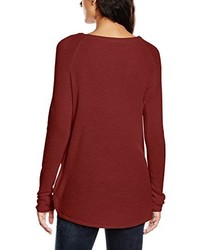 roter Pullover von Only