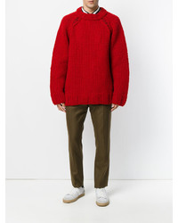 roter Pullover von Marni