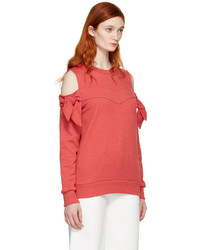 roter Pullover von Sjyp