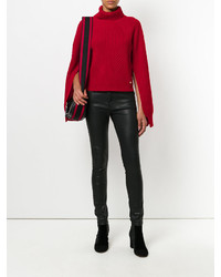 roter Pullover von Versace