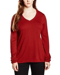 roter Pullover von Sheego