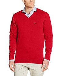 roter Pullover von Spagnolo