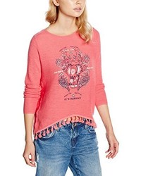 roter Pullover von SPRINGFIELD