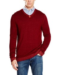 roter Pullover von Strellson Premium