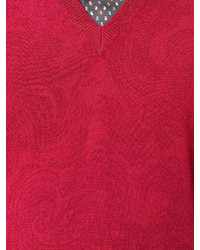 roter Pullover von Etro