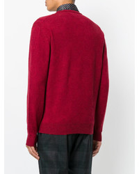 roter Pullover von Etro