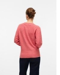 roter Pullover von Vero Moda