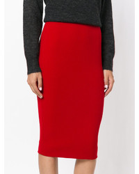 roter Rock von Victoria Beckham