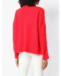 roter Rollkragenpullover von Pierantoniogaspari